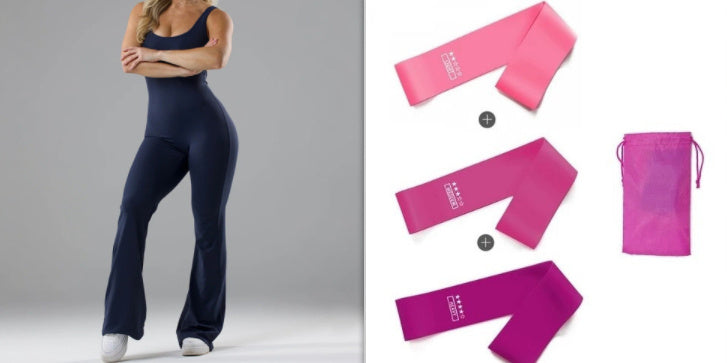 Combinaison Fitness Femme Dos Nu – Jumpsuit Sculptant Slim Fit & Sexy pour Yoga & Entraînement