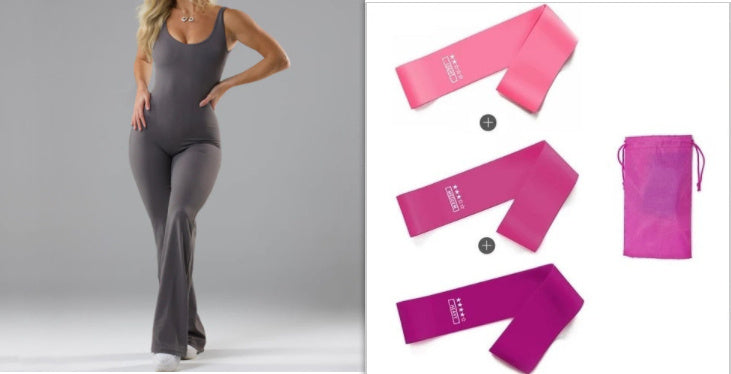Combinaison Fitness Femme Dos Nu – Jumpsuit Sculptant Slim Fit & Sexy pour Yoga & Entraînement
