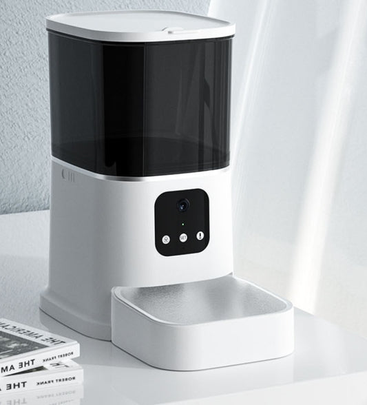 PetFeeder Smart+™ – Distributeur Automatique Connecté WiFi pour Chat & Chien avec Voix et Application Mobile